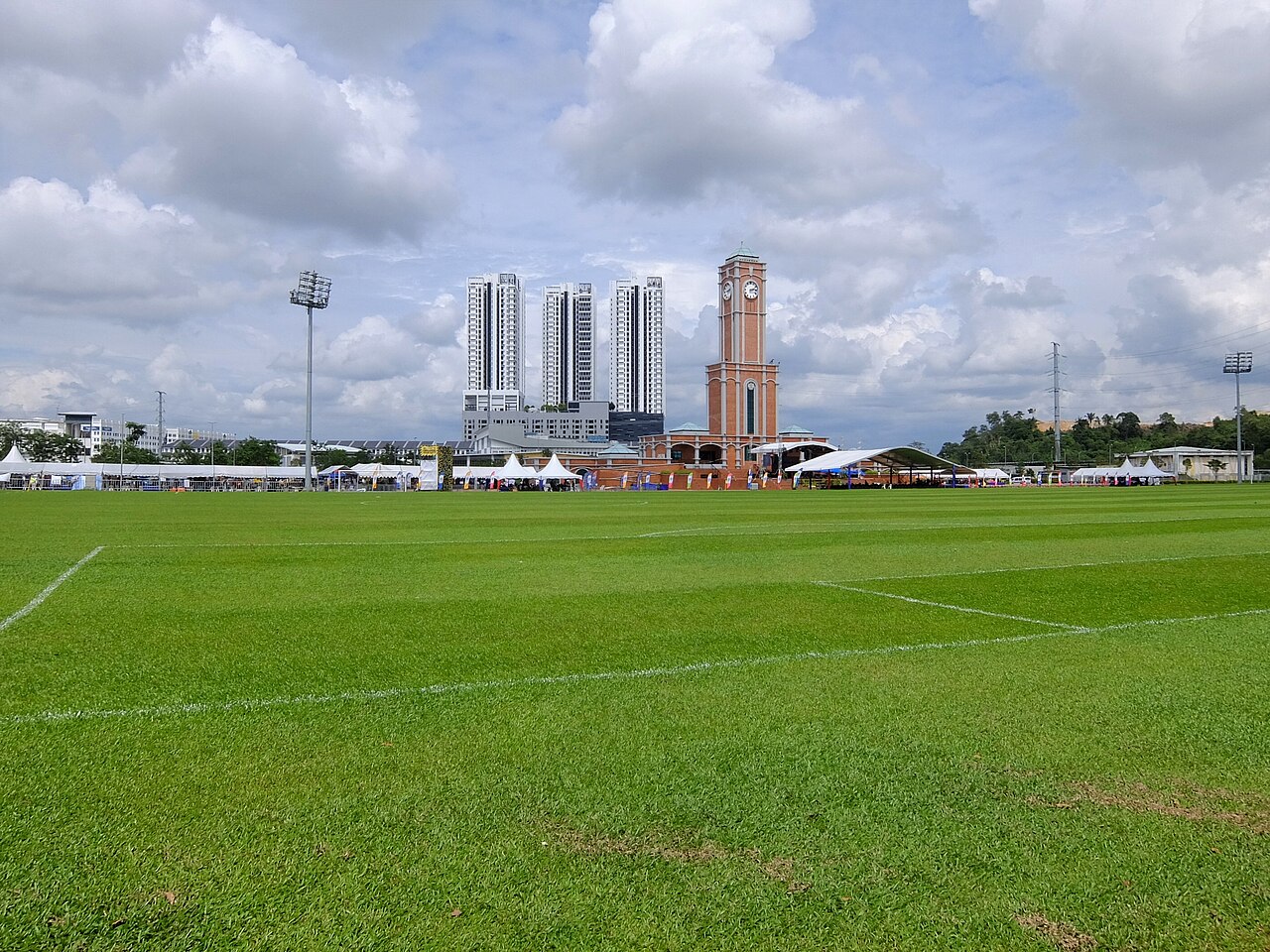Iskandar Puteri Square district landmark for wider Iskandar Puteri private MPV transfer planning