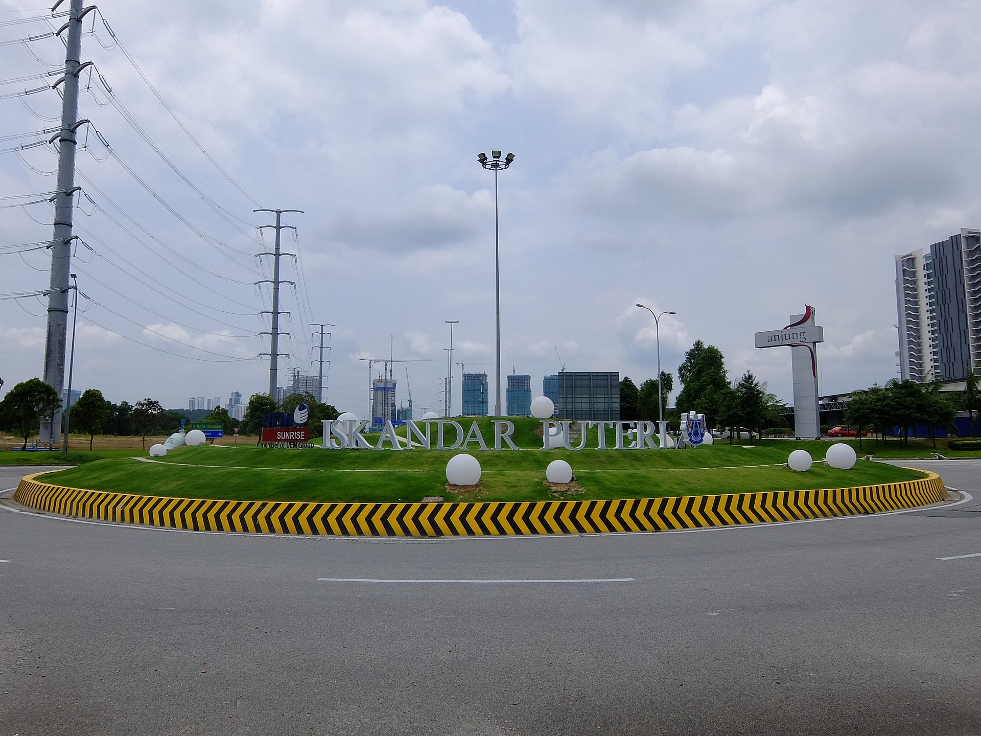 East Ledang residential district in Iskandar Puteri for Singapore private MPV transfers