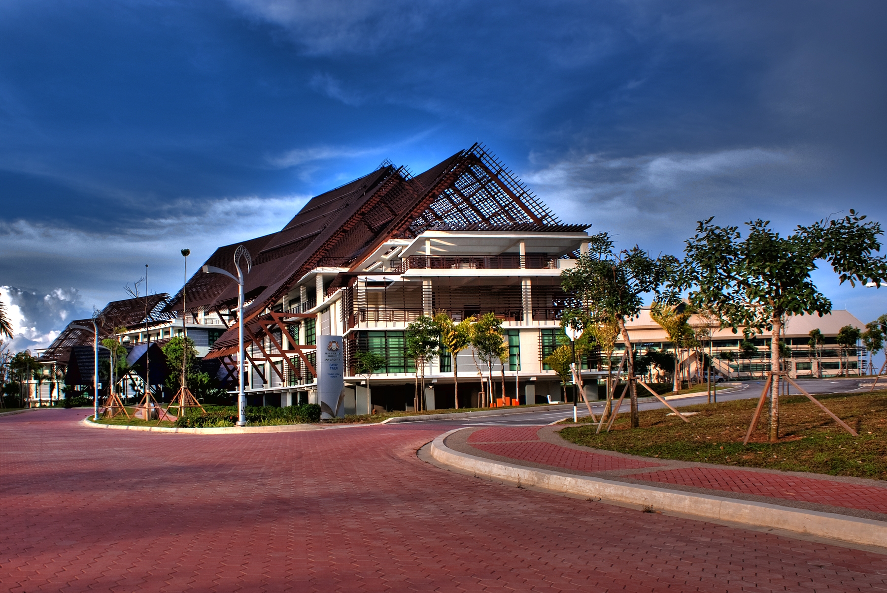 Kota Iskandar government office district in Nusajaya for business visitor transfer planning